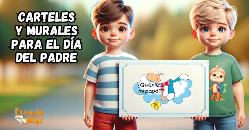 Carteles para el día del padre, murales para el día del padre