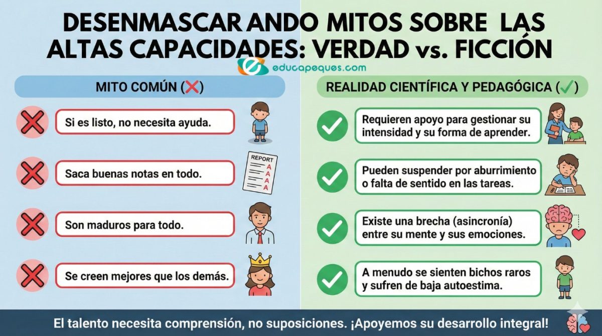 Mitos de la superdotación
