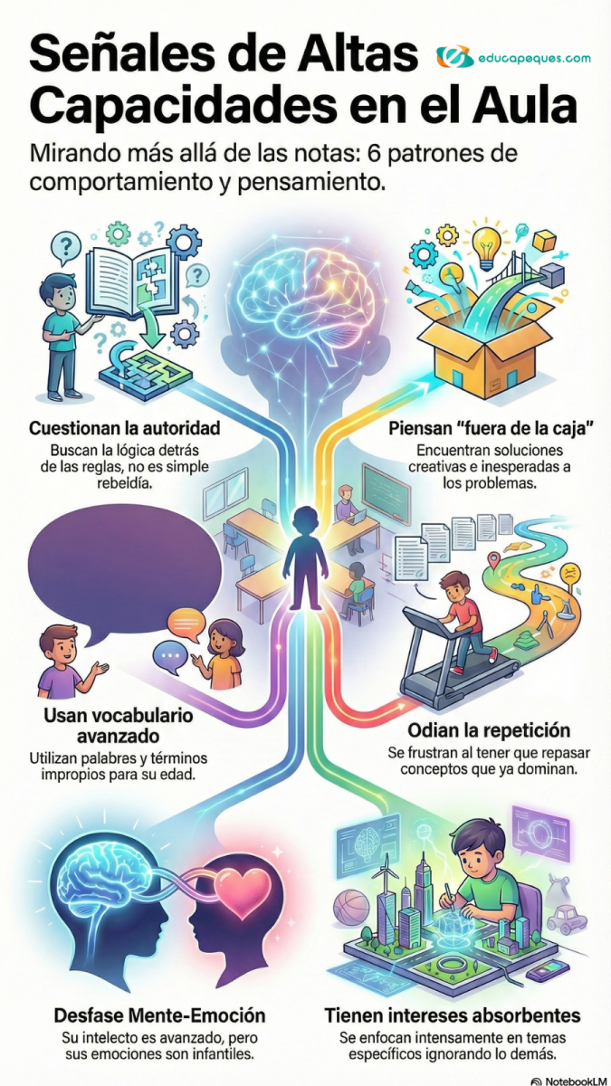 Señales de altas capacidades en niños