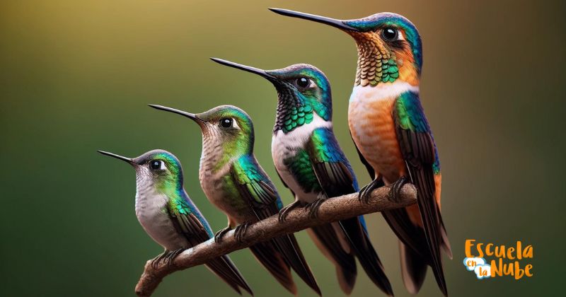 colibris colibríes