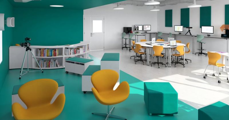 Mobiliario escolar para el aula del futuro