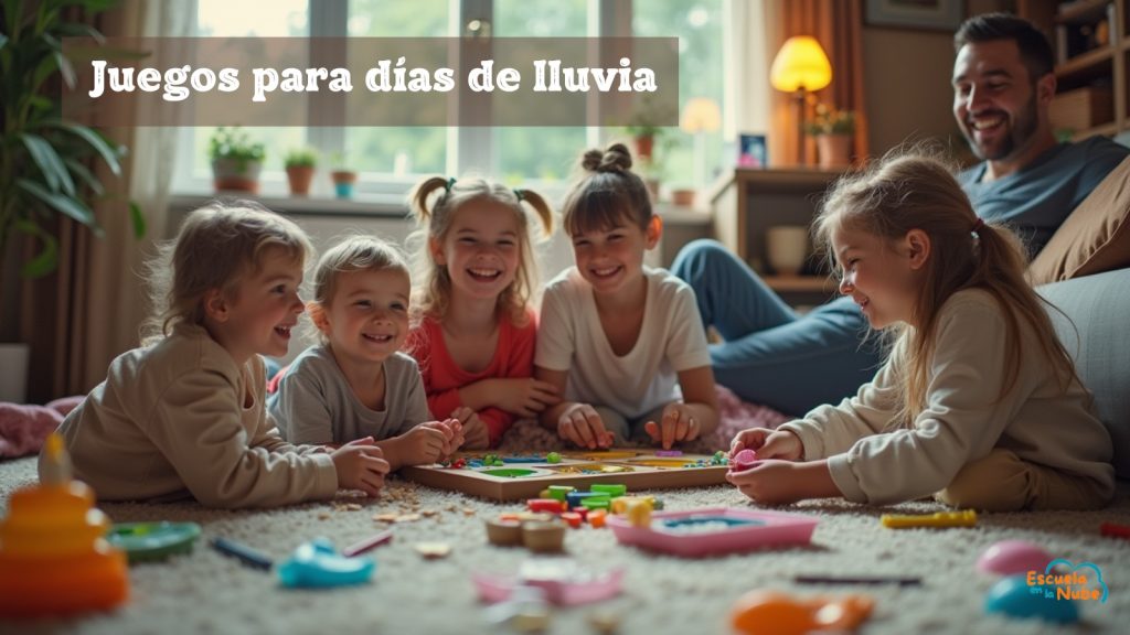 juegos para días de lluvia con niños