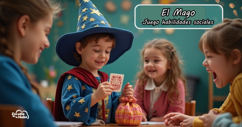 juego el mago Juego para desarrollar habilidades sociales en niños