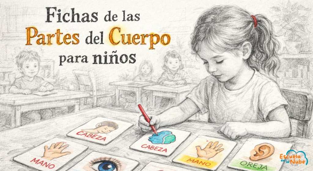Fichas de las Partes del Cuerpo humano