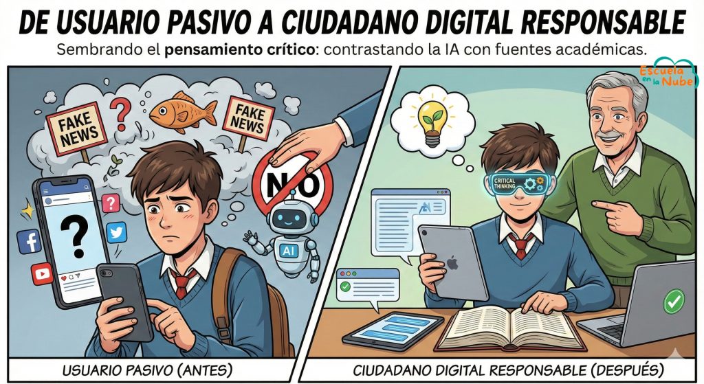 Pensamiento crítico en la era digital, competencias digitales